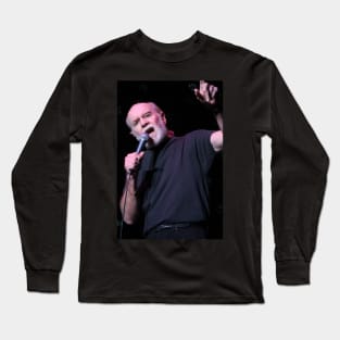 George Carlin Photograph Long Sleeve T-Shirt